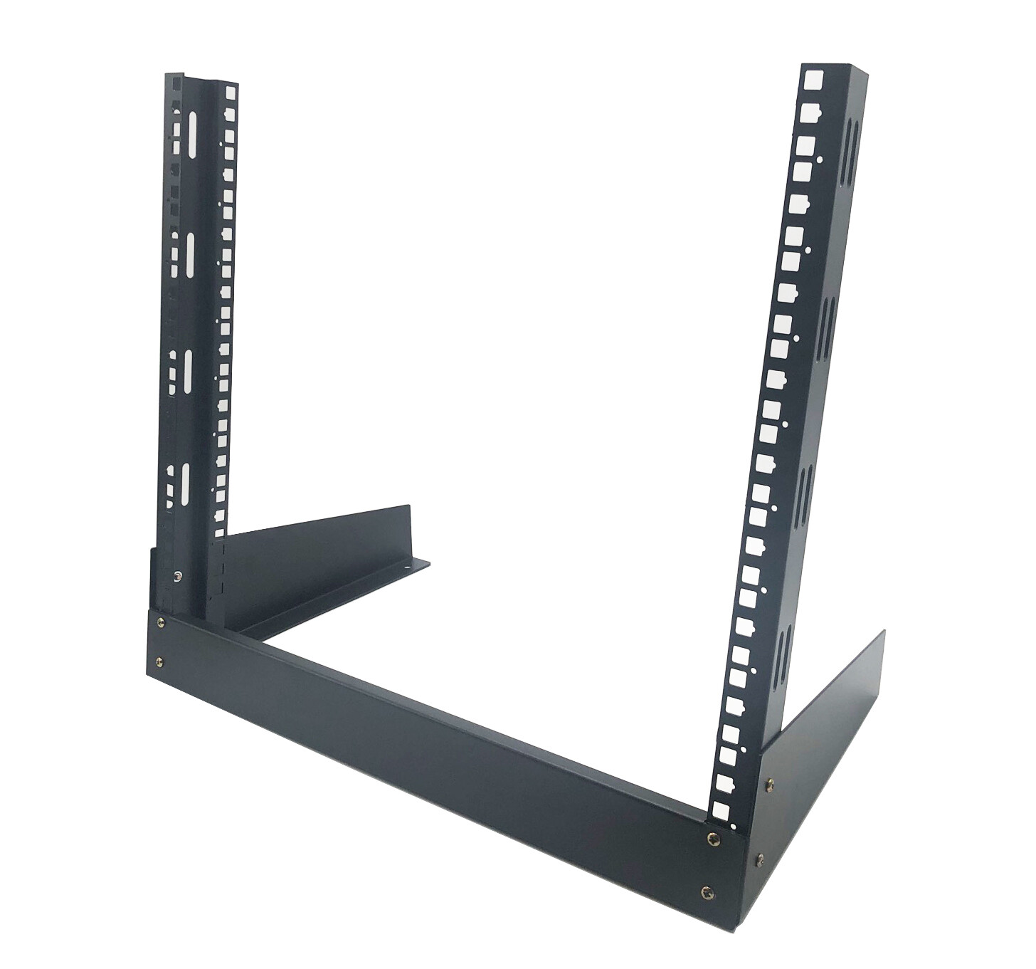 CNAweb 9U Open Frame 19" Inch Desktop 2 Post Network Rack Stand