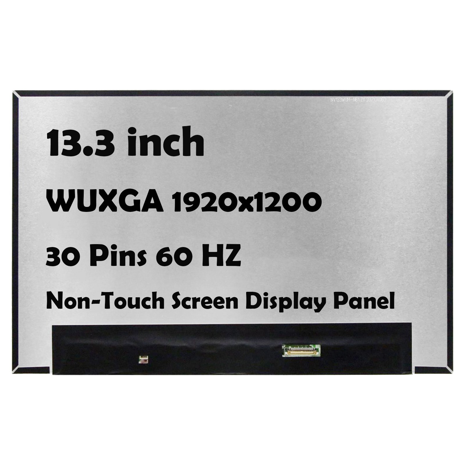 13.3" 1920x1200 FHD+ LED LCD Screen IPS Display Panel NV133WUM-N61 V3.0