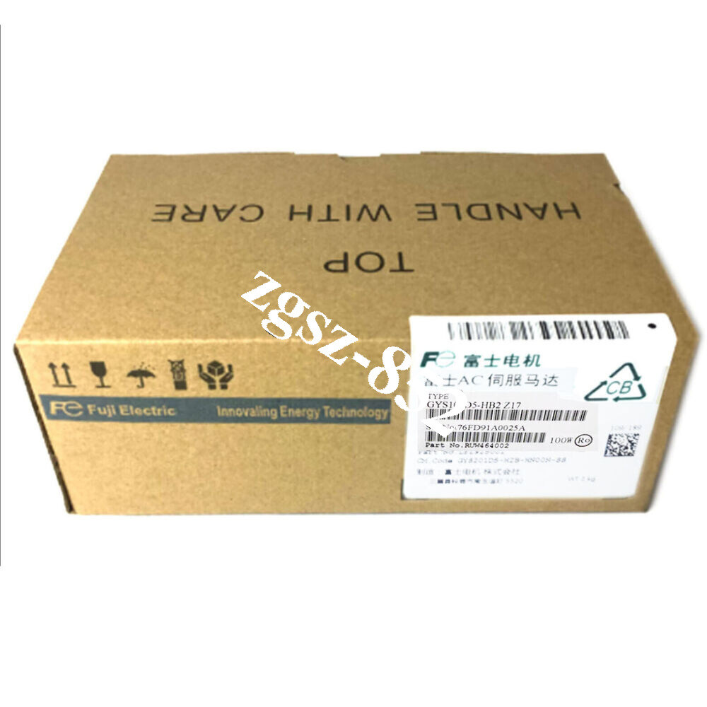 Brand New Fast Shipping FedEx or DHL Fuji Servo Motor GYS101D5-HB2-Z17
