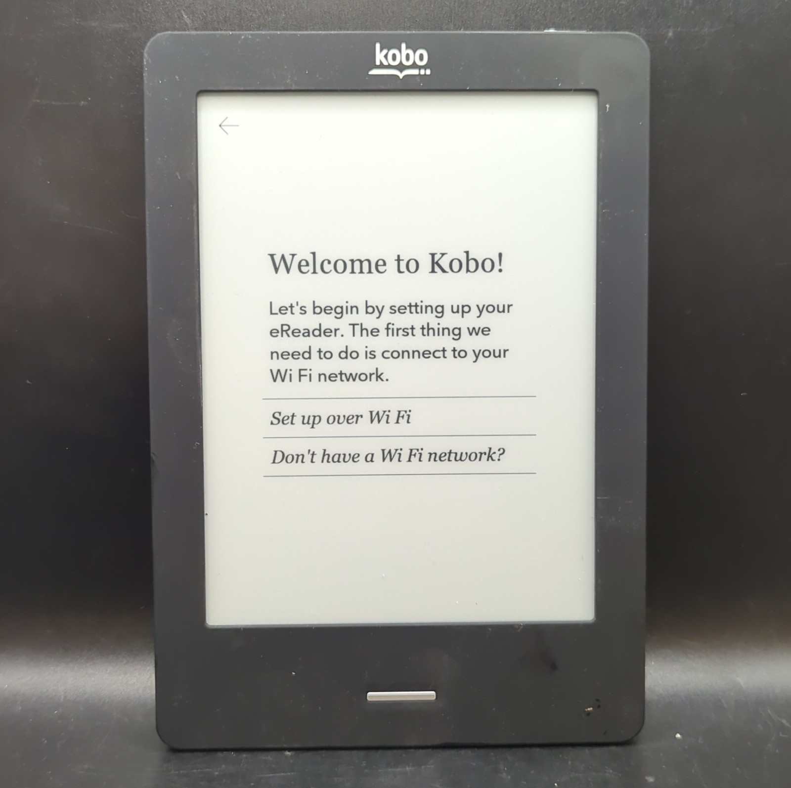 KOBO N905C Touch Edition eReader Tablet BLACK With 6" Display Wi-Fi