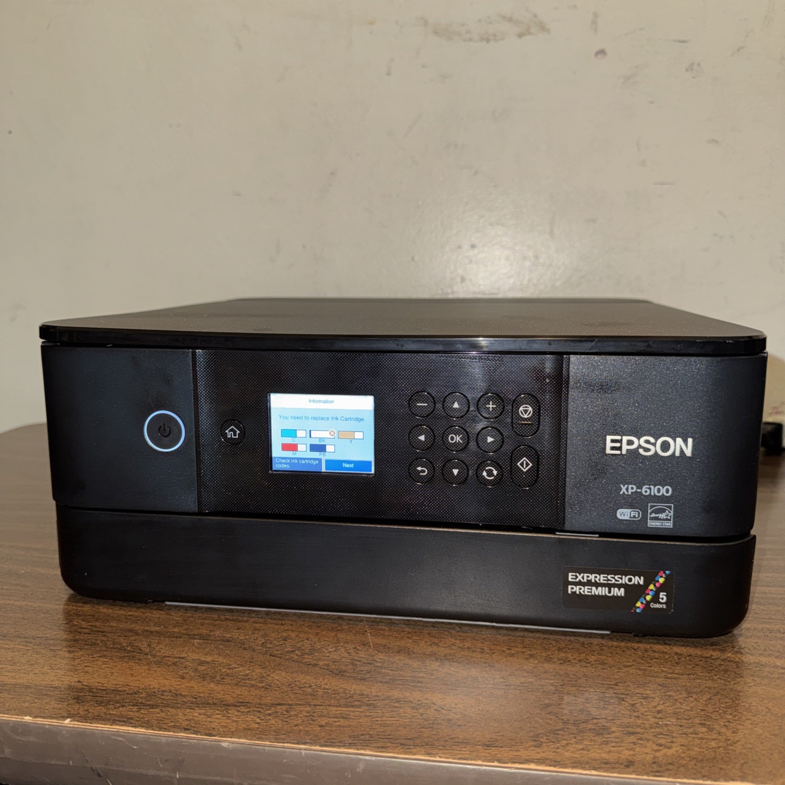Epson Expression Premium XP-6100 Wireless All-in-One Inkjet Printer Model C561E