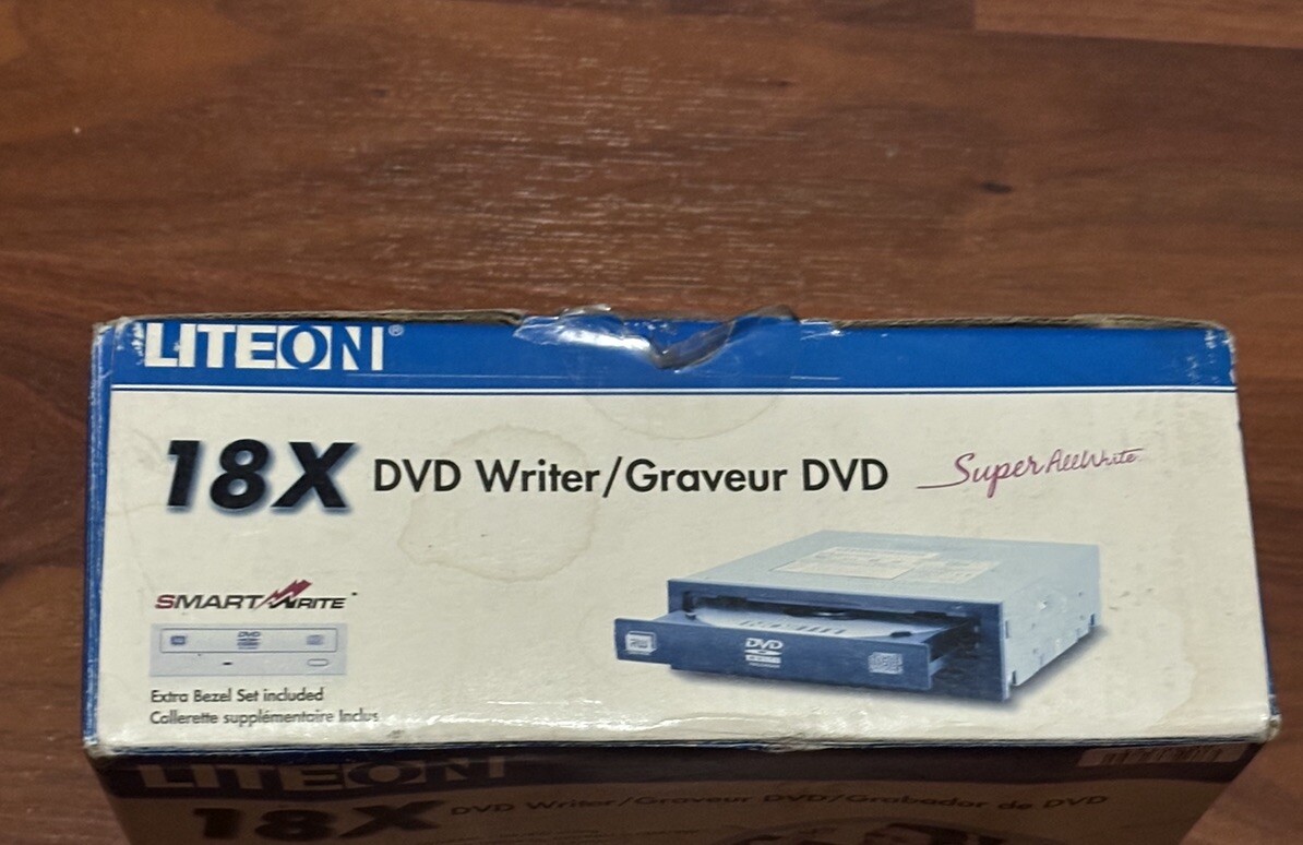 Lite-on Super Allwrite LH-18A1P-186 / 18x DVD±R Burn  Dvd Writer Open Box