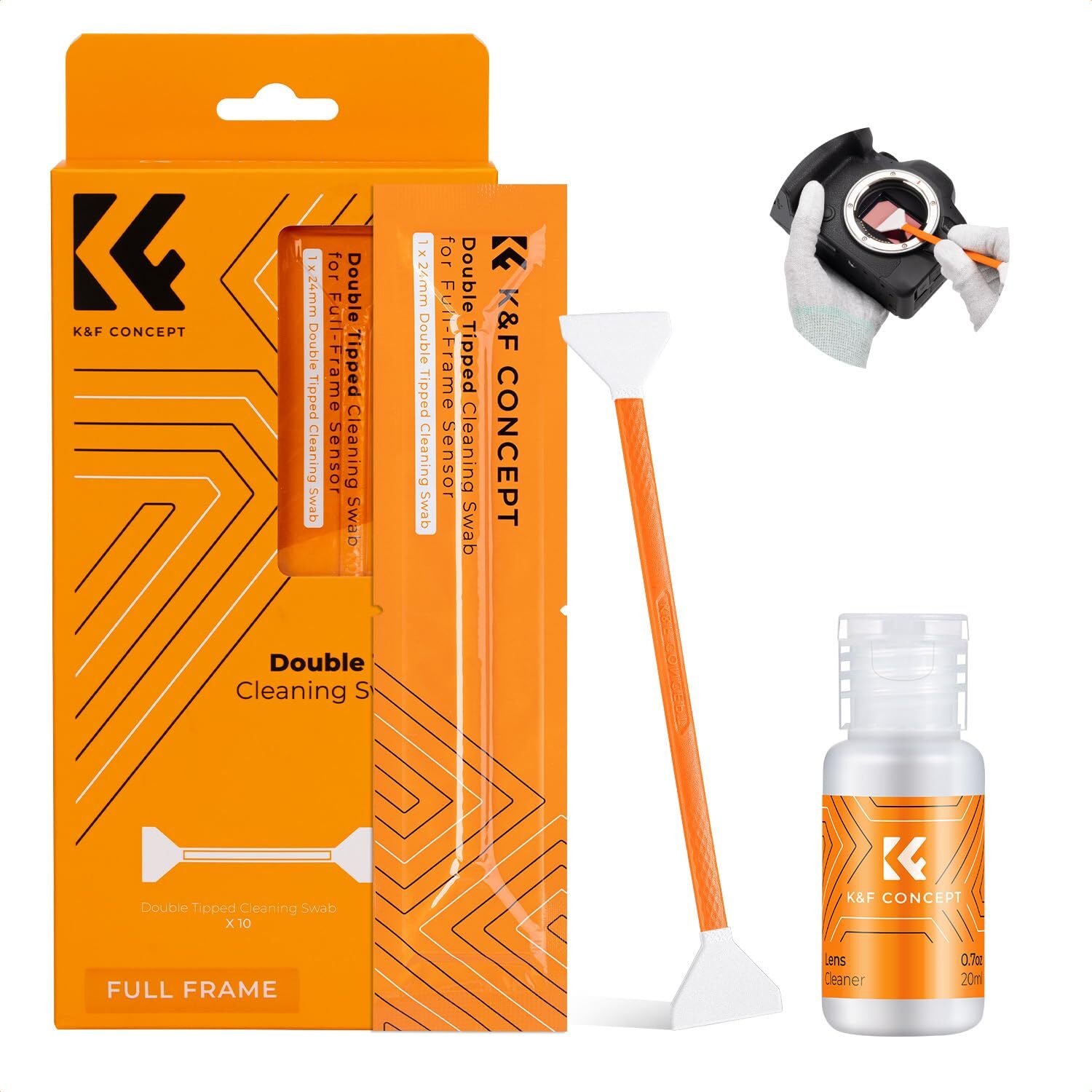 	Professional Full Frame Sensor Cleaning Kit Digital Camera Lens Cleaner Kit ...
