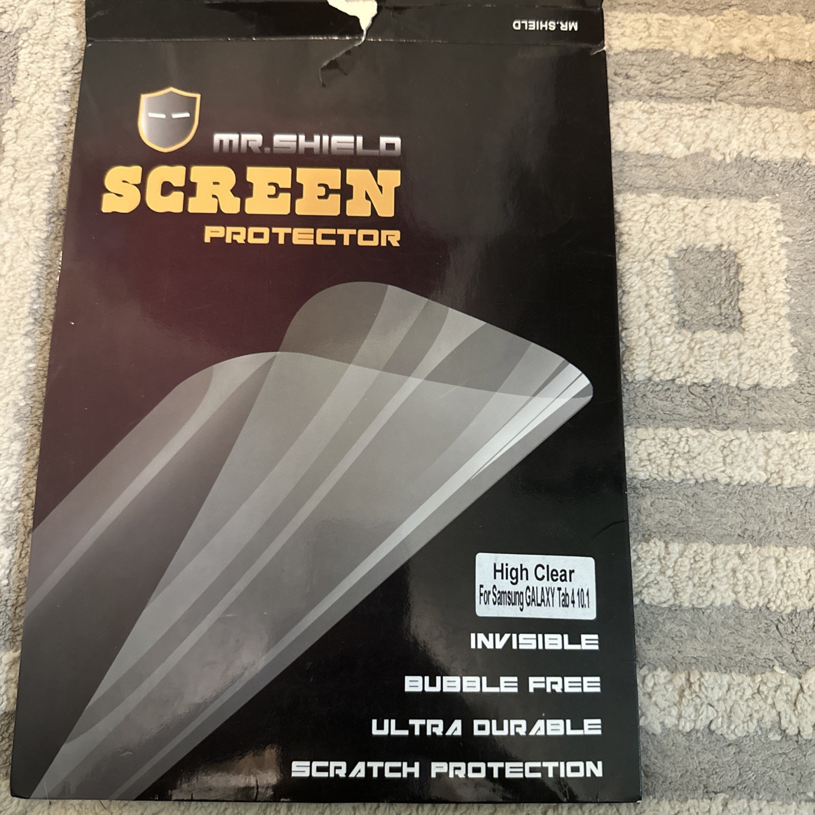 Mr Shield Screen Protector Samsung Tab 4 10.1 Tablet Contains 3 Pieces