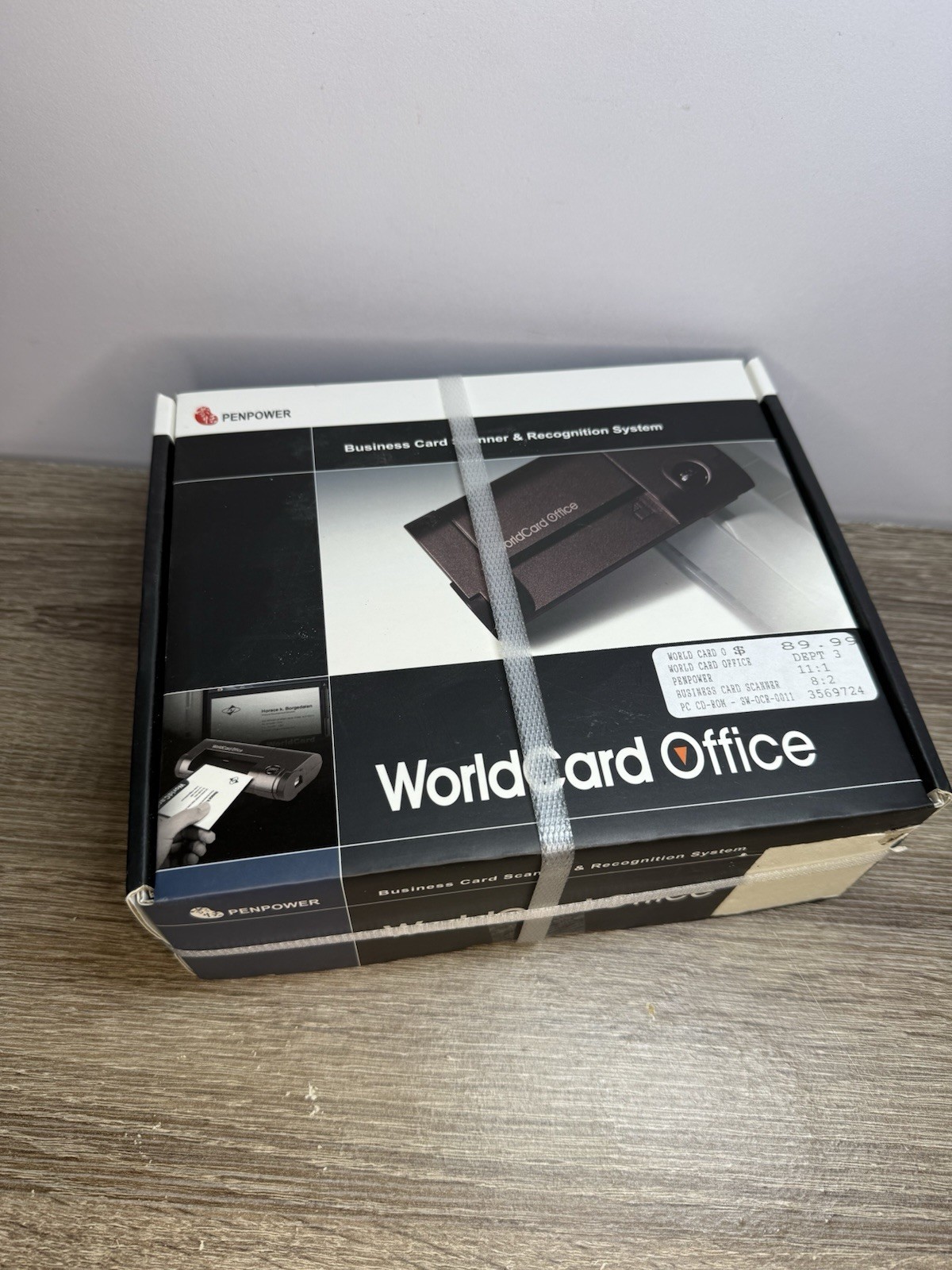 PenPower WorldCard Office Business Card Scanner Recognition System NEW