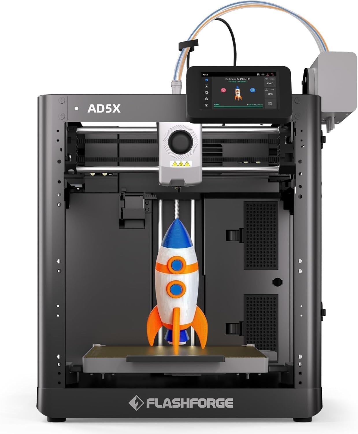 AD5X Multicolor 3D Printer, 600mm/s High-Speed 3D Printer with 300˚C Nozzle, Aut