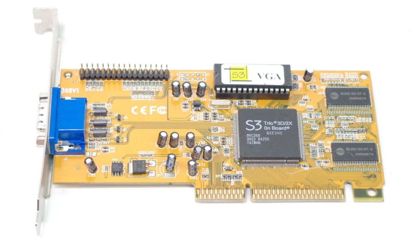 Diamond Multimedia 368V1 S3 VA-368 4MB AGP Video Card