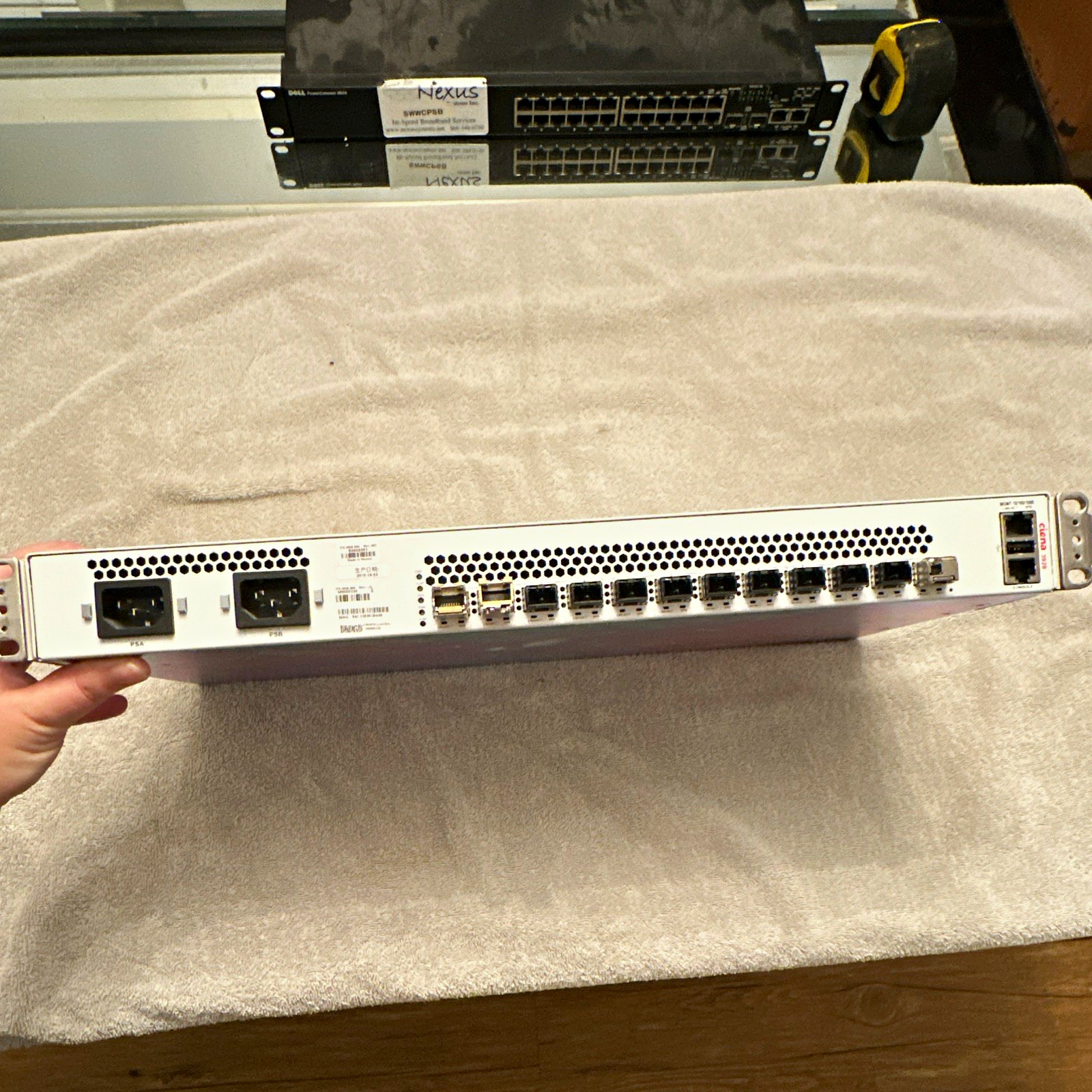 Dell Nexus 24-Port 10GbE Fully Managed Rackmount Switch L2 SFP+ Uplinks
