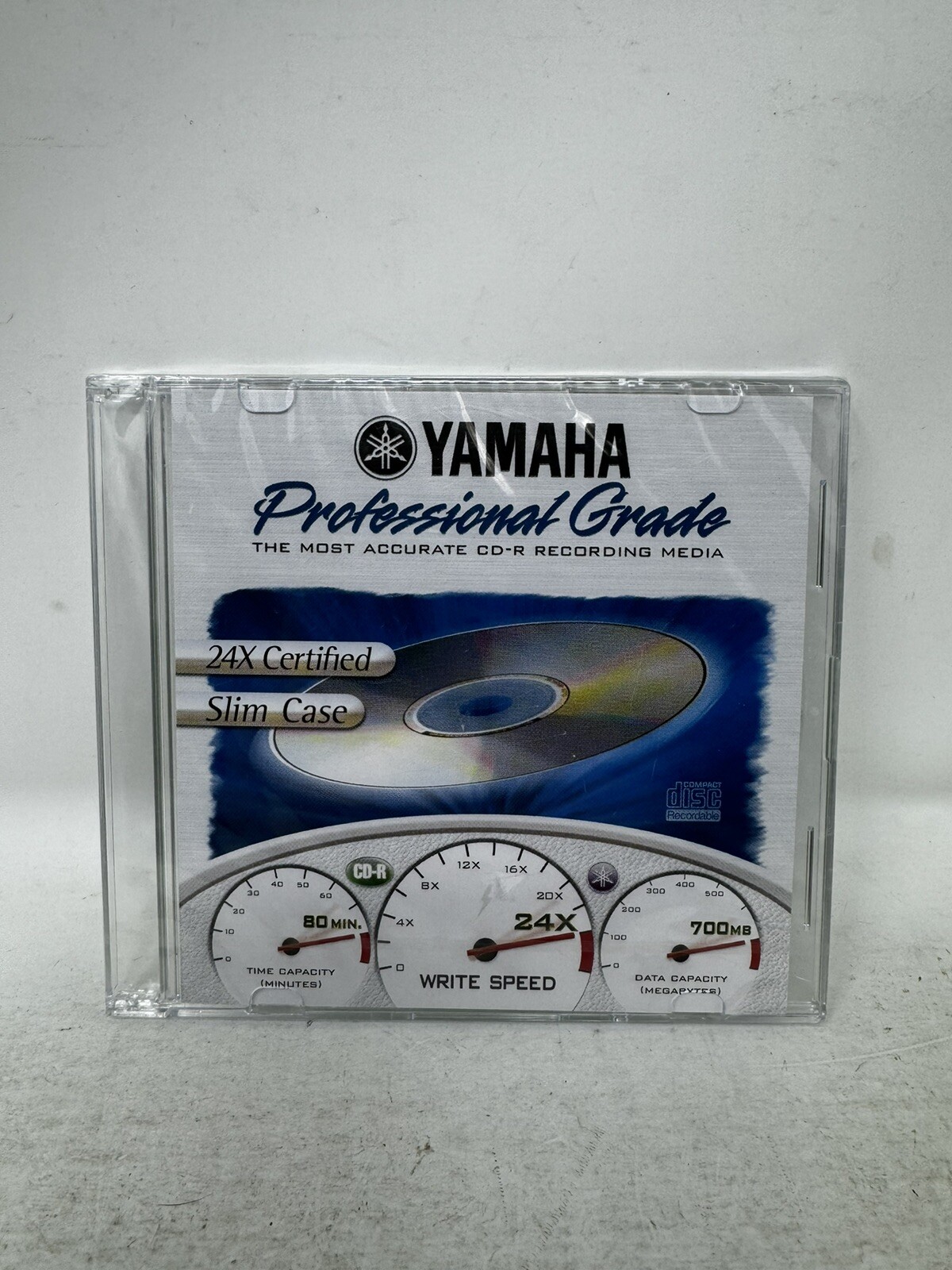 New Yamaha Professional Grade CD-R 700mb 80 Min High Speed CD Recordable Disc