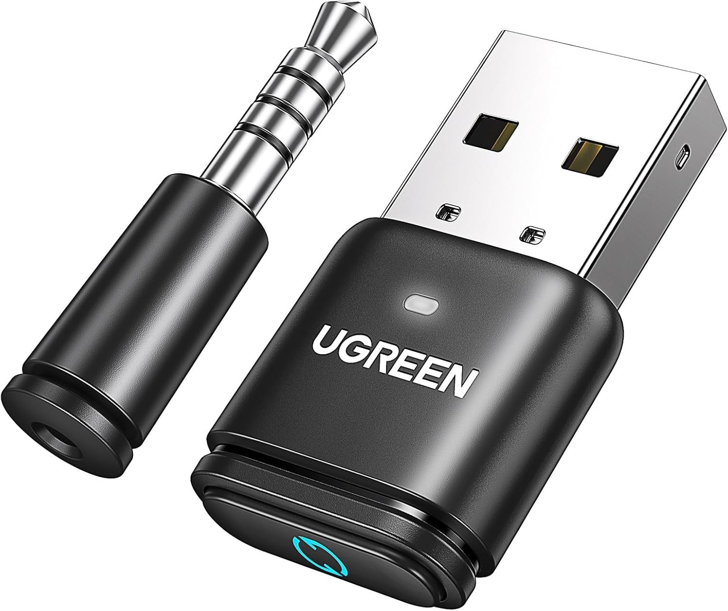 UGREEN USB Bluetooth Transmitter aptX HD Audio Adapter for Sony PS5 PS4 Headset