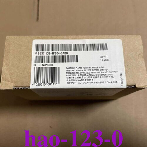 1PCS Unopened New In Box Siemens 6ES7 138-4FB04-0AB0 6ES7138-4FB04-0AB0 Module
