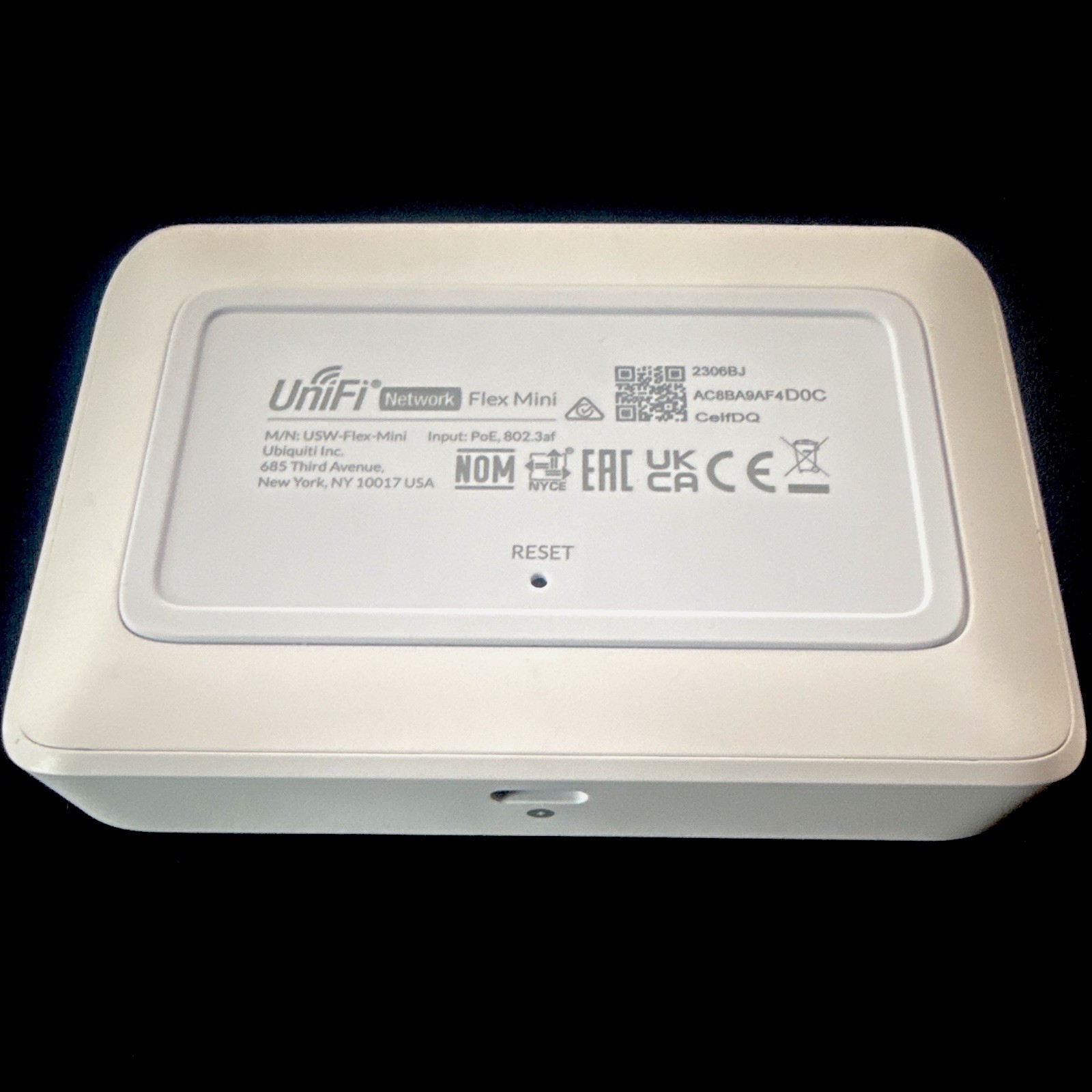 Ubiquiti UniFi Network Flex Mini USW-Flex-Mini 5-Port Gigabit Managed Switch