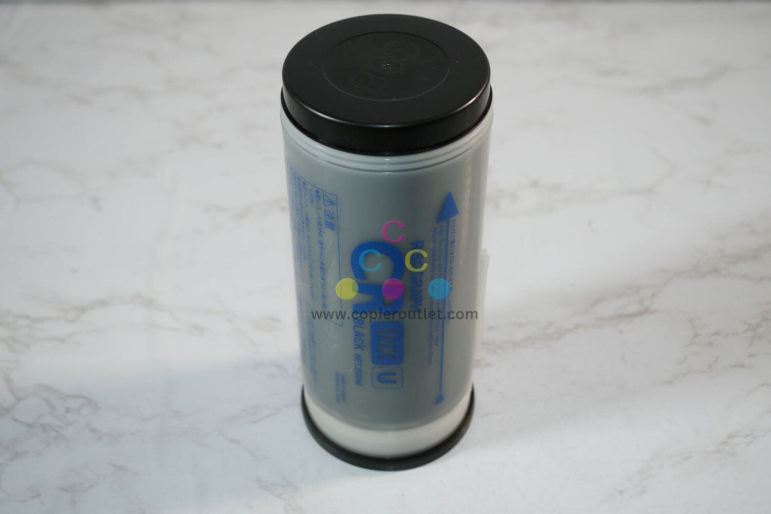 Open Box OEM Risograph CR 1610, 1630, S-2488 Black Digital Duplicator Ink (1 Bot