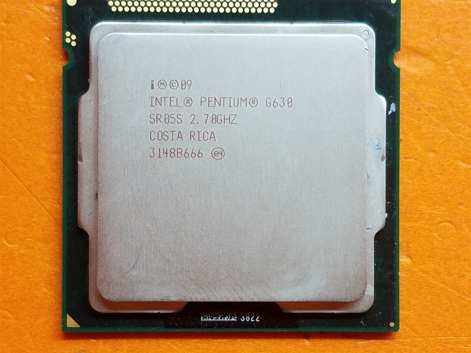 ⭐️⭐️⭐️⭐️⭐️ CPU Processor Intel Pentium G630 Dual Core SR05S 2.7GHz