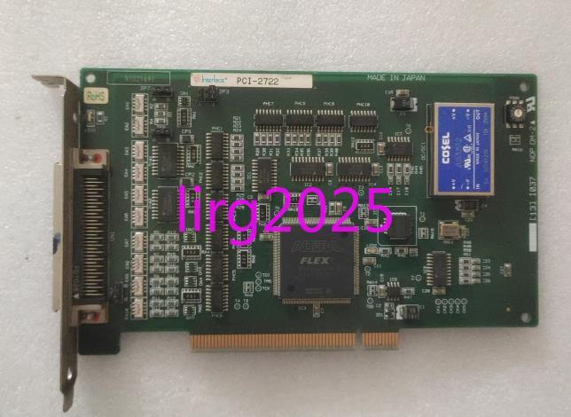 1pc used  Interface PCI-2722 card