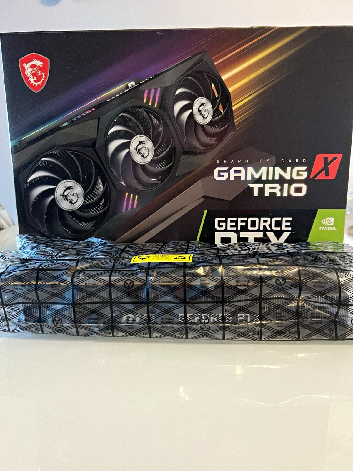 MSI Gaming X Trio GeForce RTX 3090 Graphics Card RGB Triple Fan Heatsink