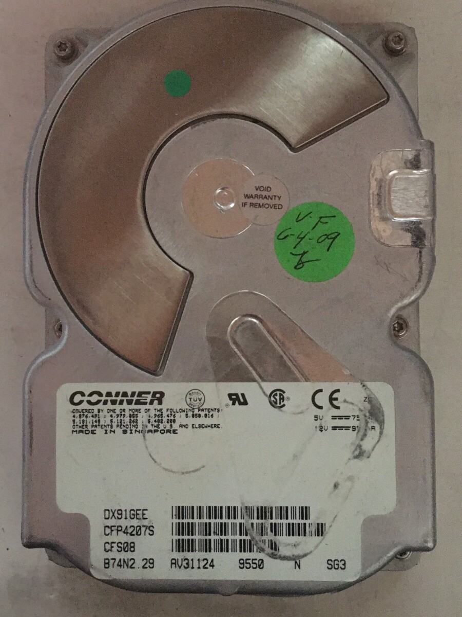 Conner CFP4207S 4.2GB 3.5" HH SCSI Hard Drive