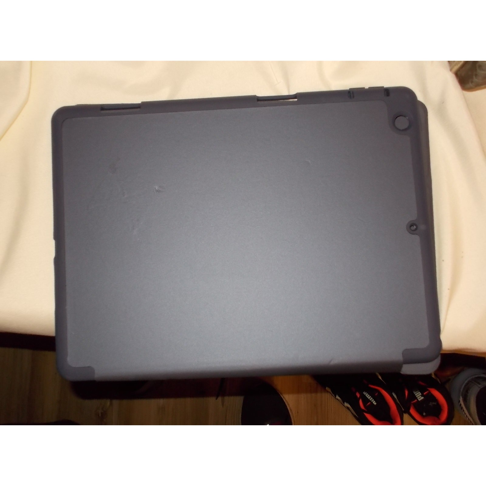 Navy Blue Slim Folio iPad Case Tri-Fold Stand Protective Smart Cover