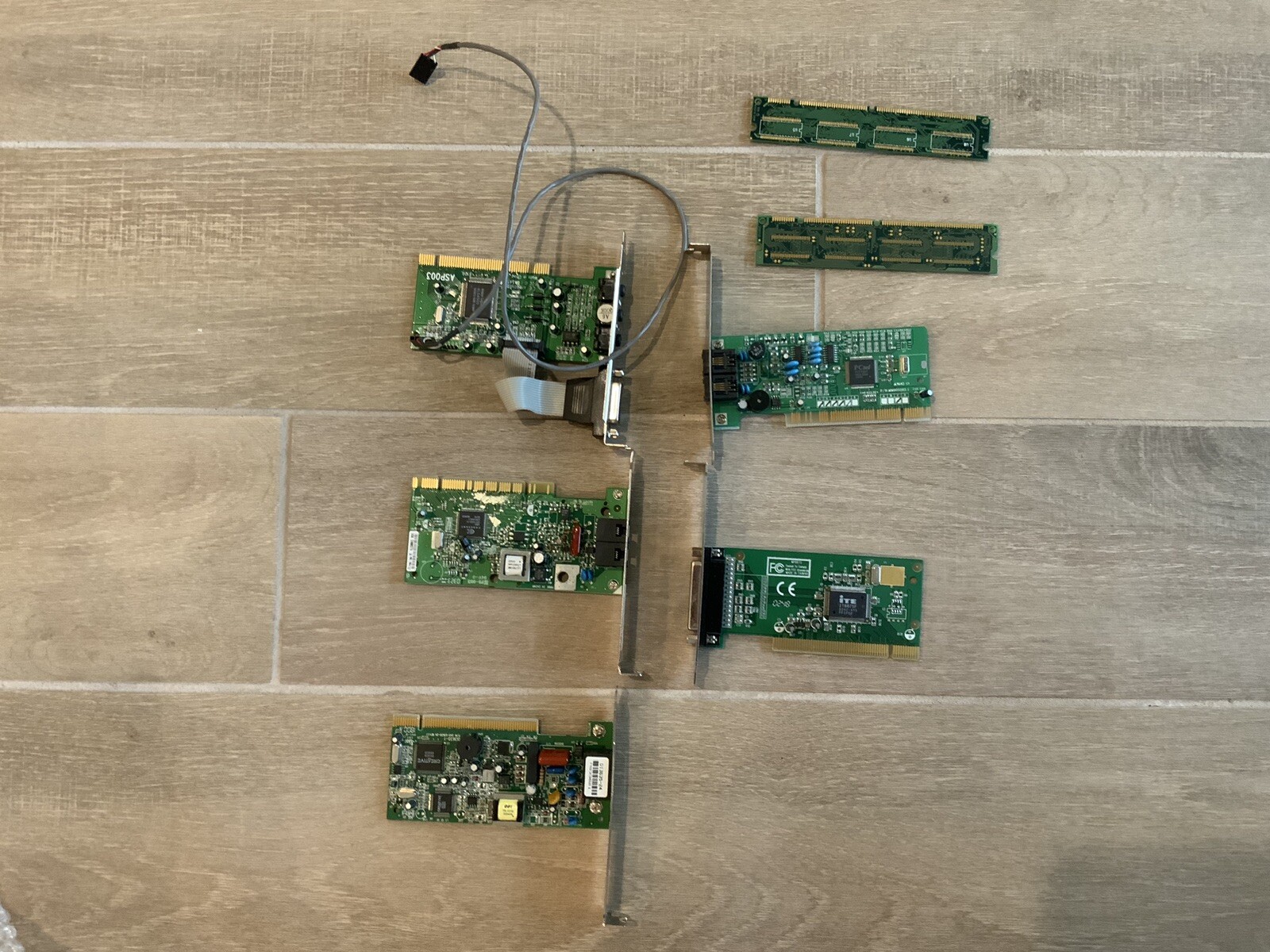 VTG Set Of 7 PC100 32MB Samsung ITE Controller PCTel Avance Logic Creative 