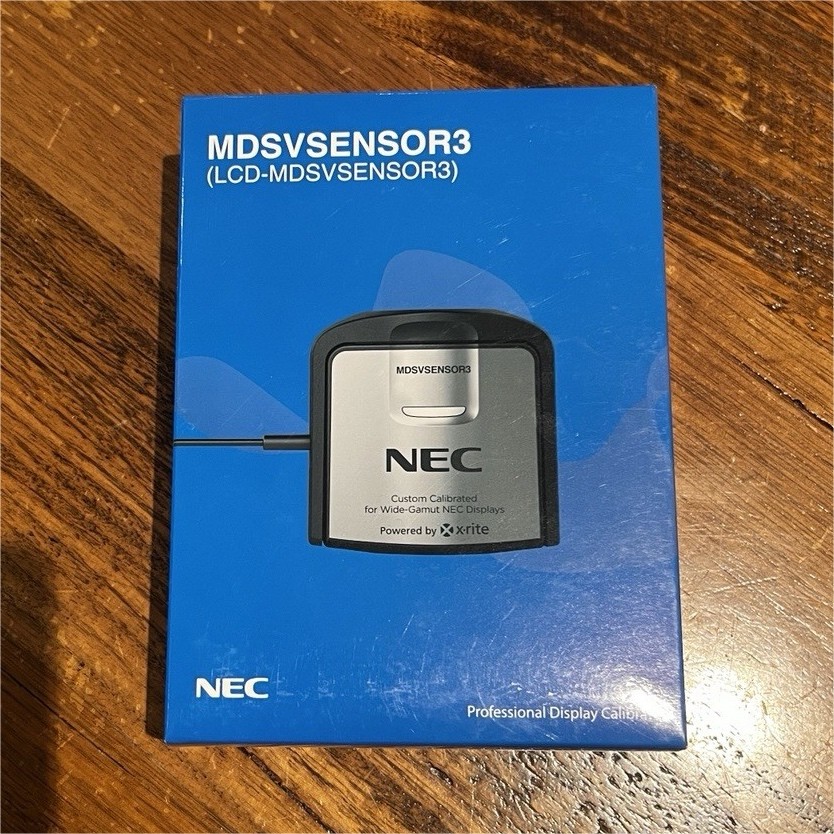 NEC MDSVSENSOR3 Professional Display Calibration Sensor Kit. Like NEW.