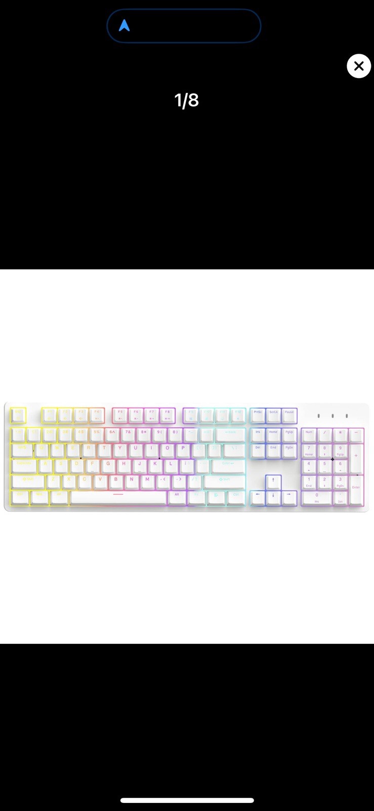IROK FE87/104 RGB Mechanical Keyboard, Hot Swappable Gaming Keyboard, Customizab