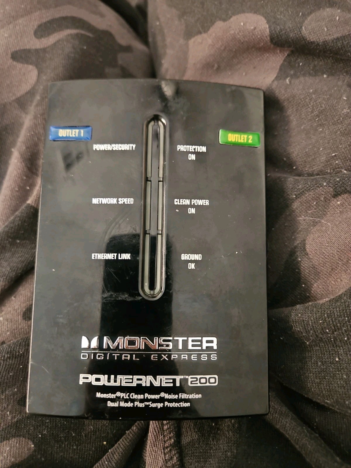 Monster Powernet 200 Ethernet Anywhere 200 Mbps Speed Brand New J102