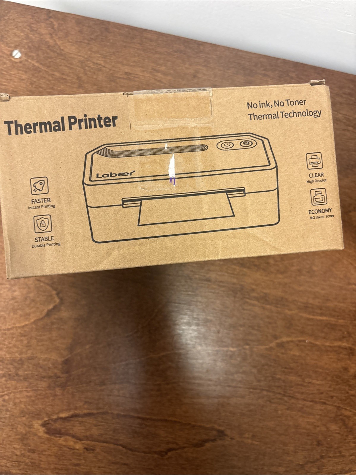 Labeer Bluetooth Thermal Shipping Label Printer, Wireless 4x6 Printer Black