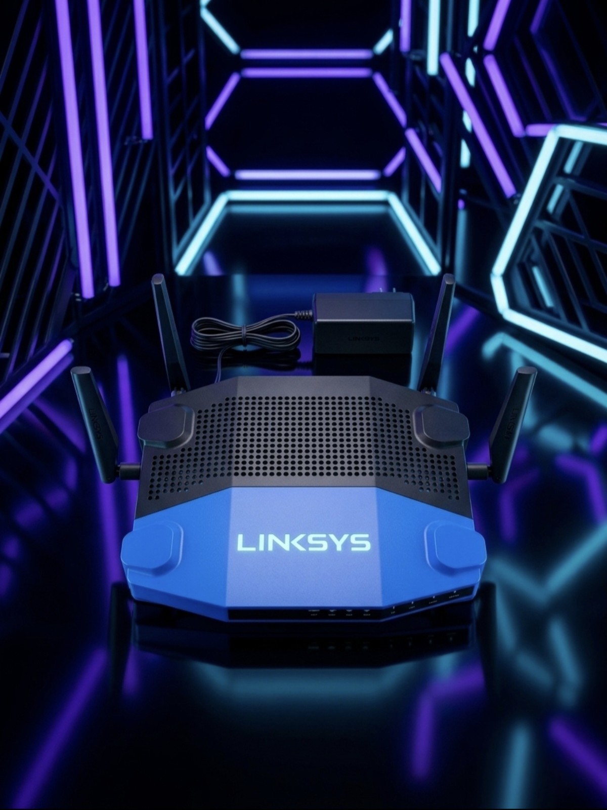 Linksys WRT1900AC V2 Dual Band Smart Wi-Fi Wireless Router High Performance