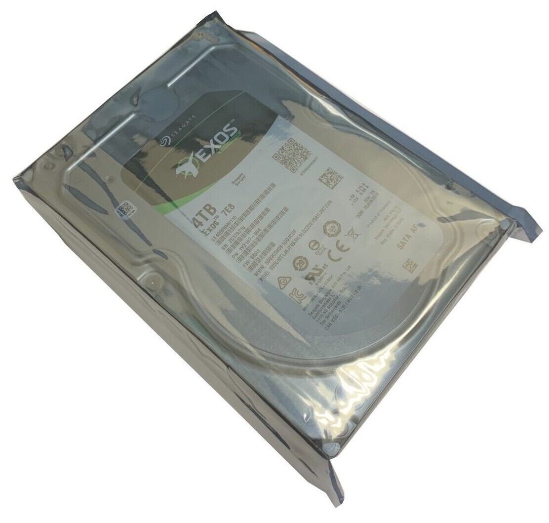 Seagate ST4000NM0115 Enterprise Capacity 3.5'' HDD 4TB 7200 RPM 512e SATA Drive