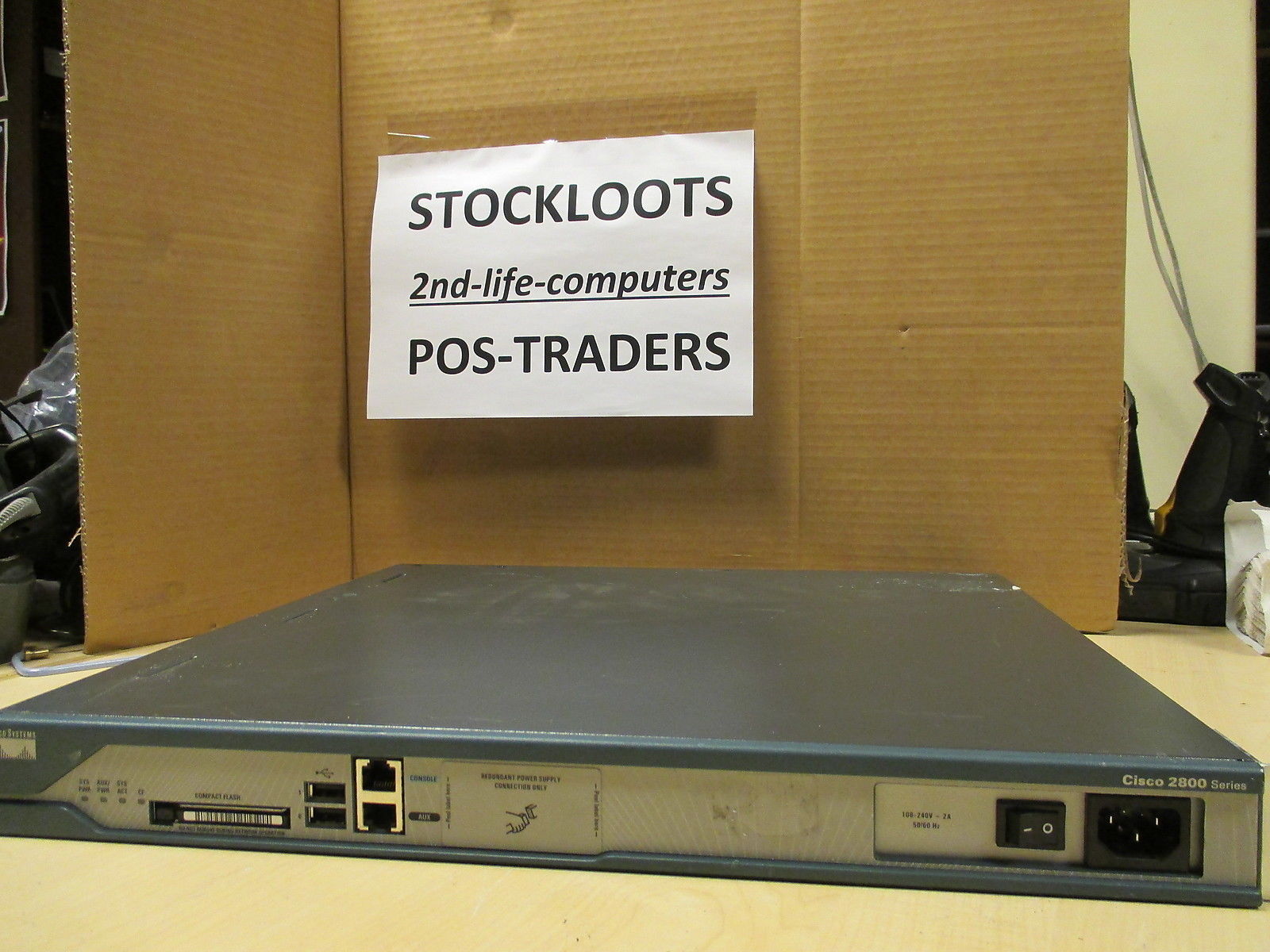 Cisco Cisco2811 2811 Int. Services Router 2 x 10/100Mbps LAN Ports