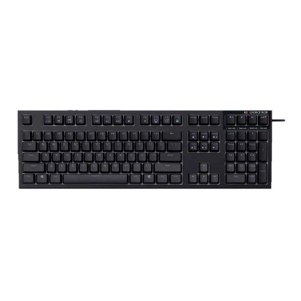 Topre REALFORCE R2A-US4G-BK RGB Mechanical Keyboard US Layout Black New Japan
