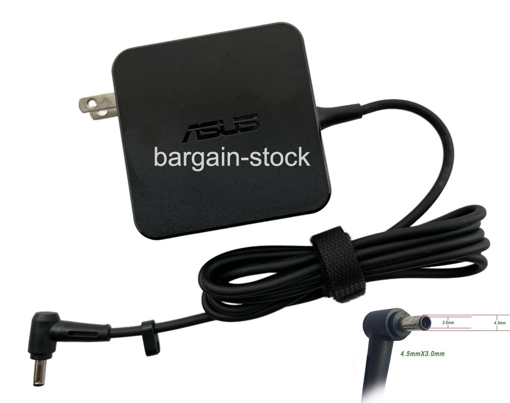19V 65W AC Adapter Charger For ASUS Vivobook Go 15 E1504FA-AS33 E1504FA-AS54