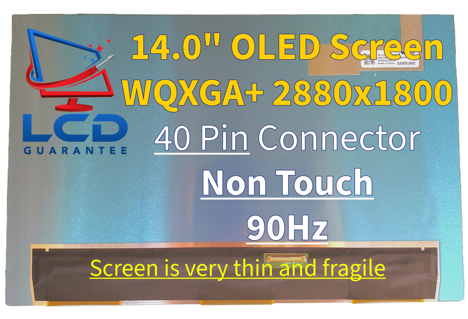 Asus Zenbook 14 UM3402Y 14" Non-Touch Replacement OLED Laptop Screen