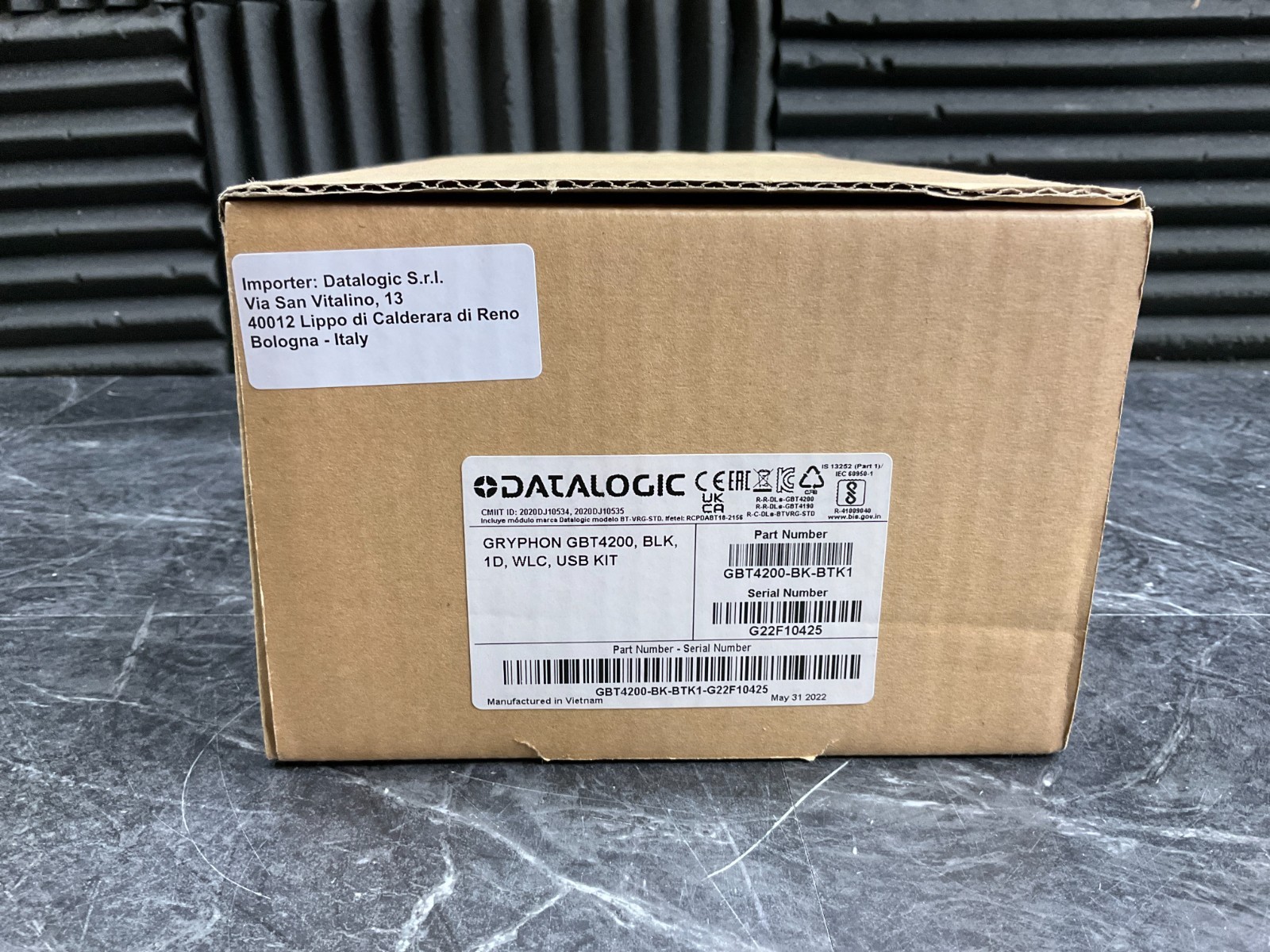 Datalogic Gryphon GBT4200 Bluetooth Barcode Scanner Kit GBT4200-BK-BTK1 ✨❤️✨✨❤️
