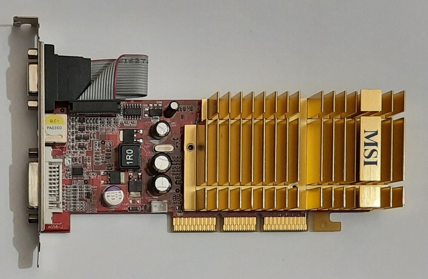 MSI NX6200AX-TD512 AGP Graphics Card (Nvidia GeForce 6200AX, 512MB, Retro, 2005)
