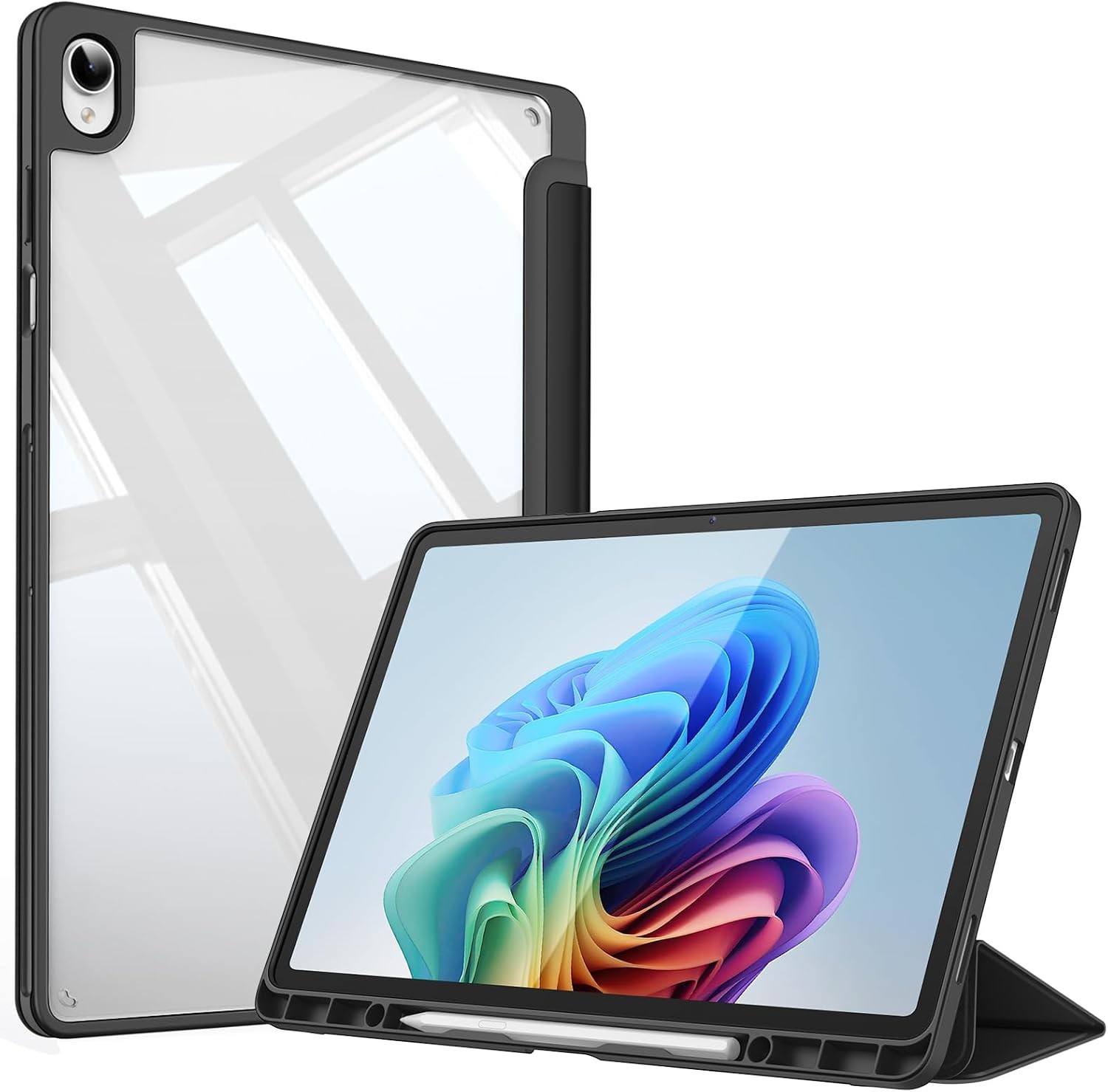 Clear Case for Samsung Galaxy Tab S12 Plus 12.4 Inch 2026 Shockproof Clear Shell