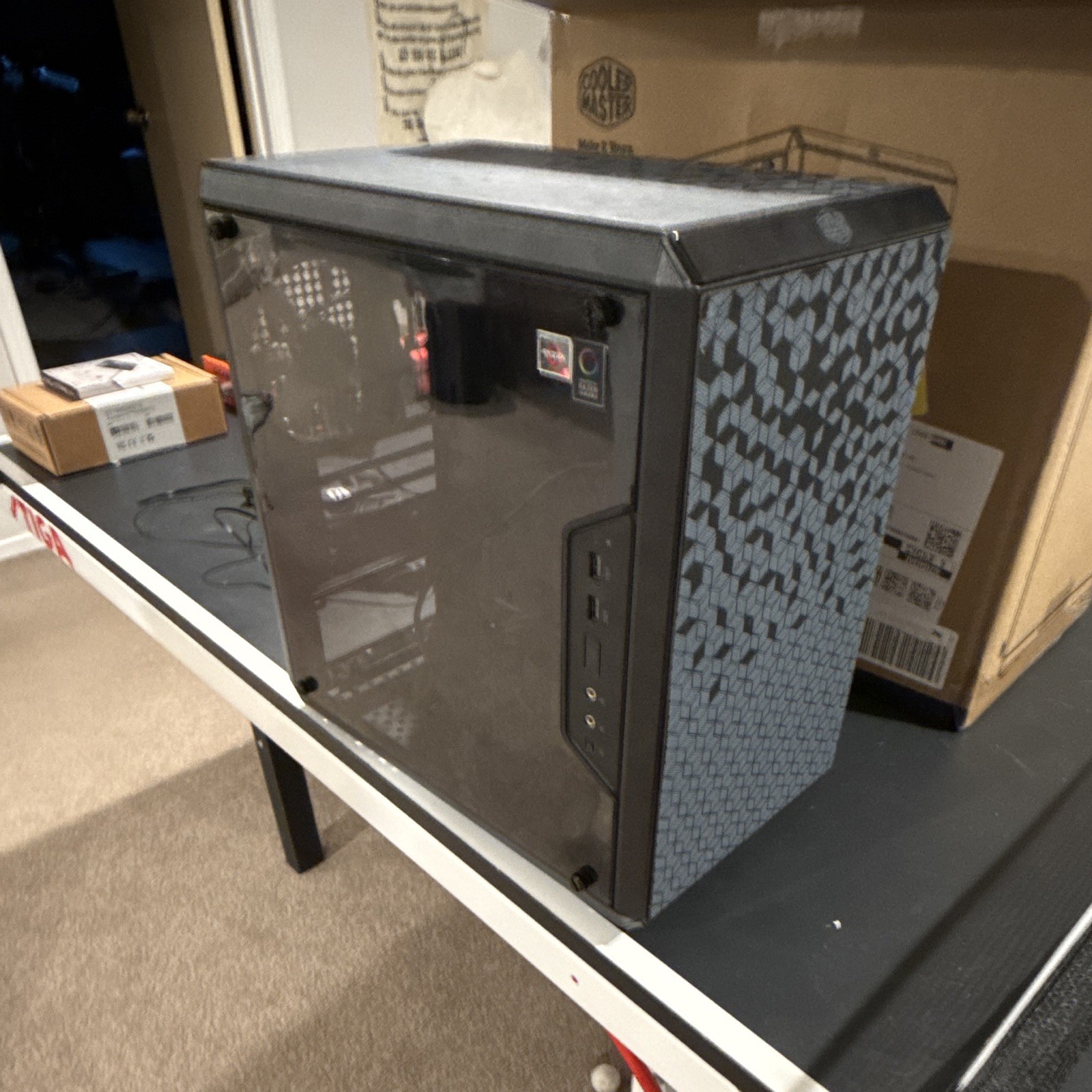Cooler Master MasterBox Q300L Black MicroATX Mini Tower Acrylic Side Panel