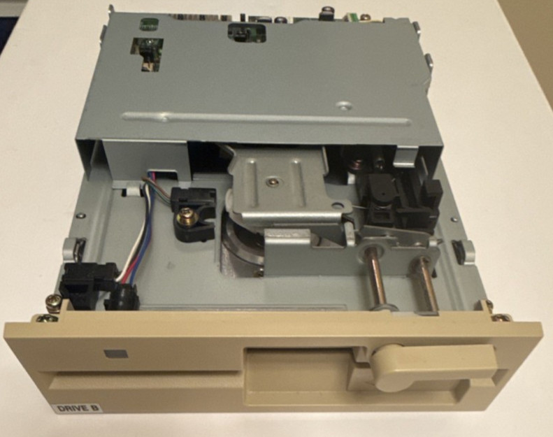 NEC 12MB 525 Internal Floppy Disk Drive FDD FD1157C Beige Tested Working G2U