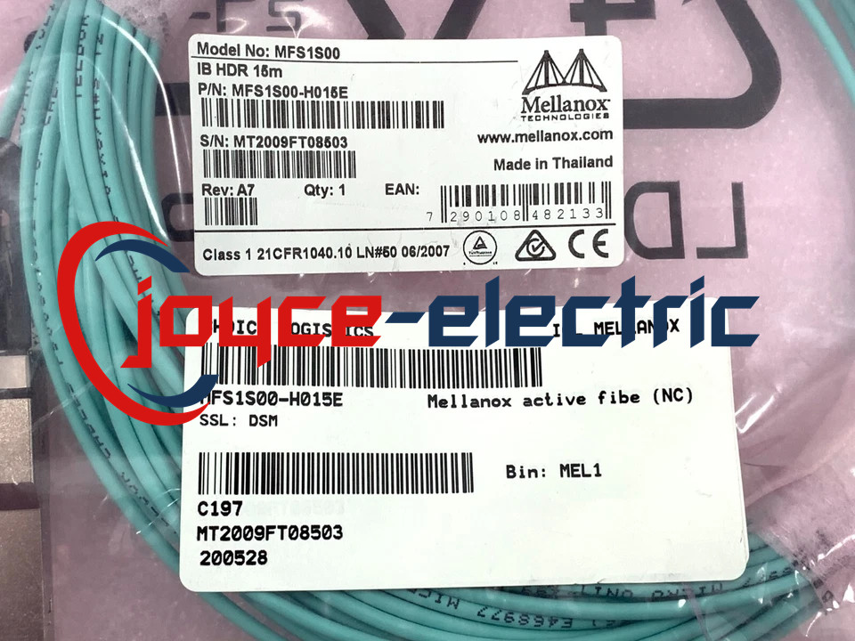 Mellanox Technologies MFS1S00-H015E 15m Active Fiber Cable Ib Hdr 15M Cable