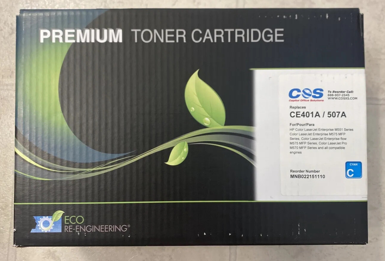 Compatible For HP C4127X                  NEW IN BOX  CE401A/ 507A Cyan