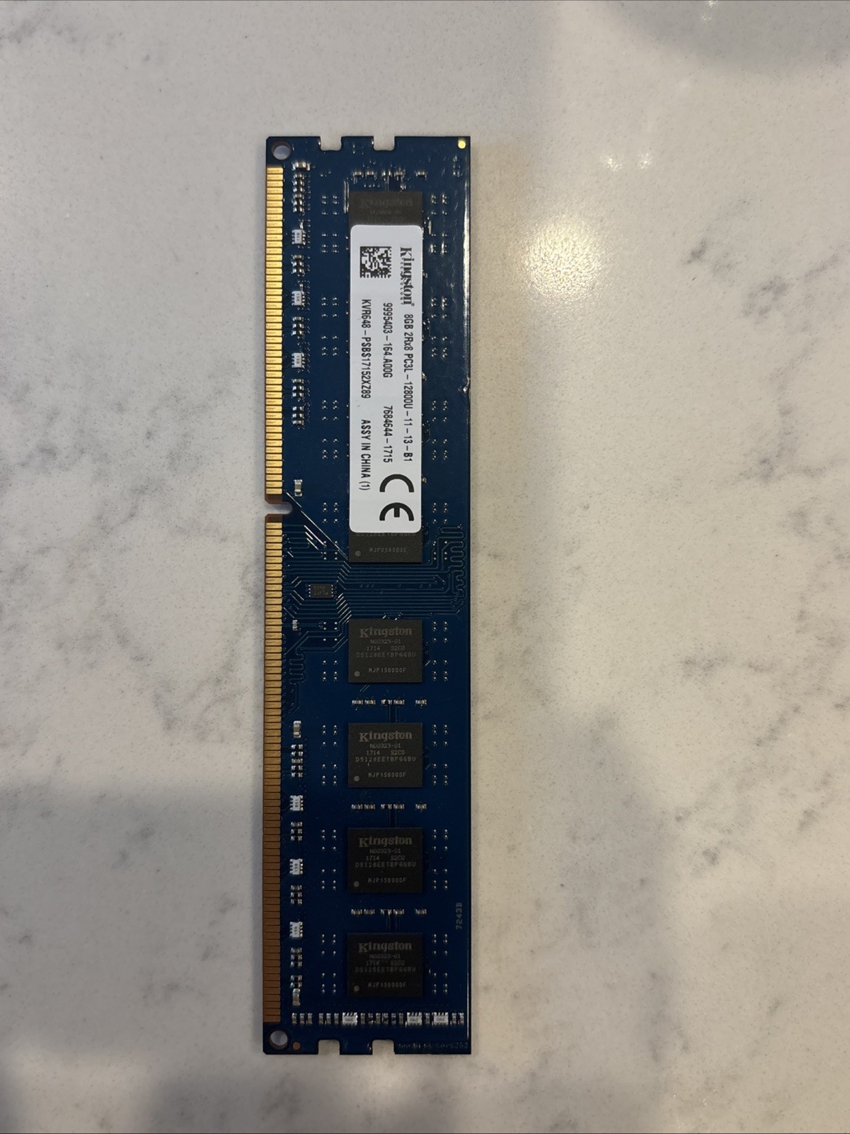 Kingston 16GB 2Rx8 Desktop Memory RAM DIMM PC3L- 1200U 11-13-B1