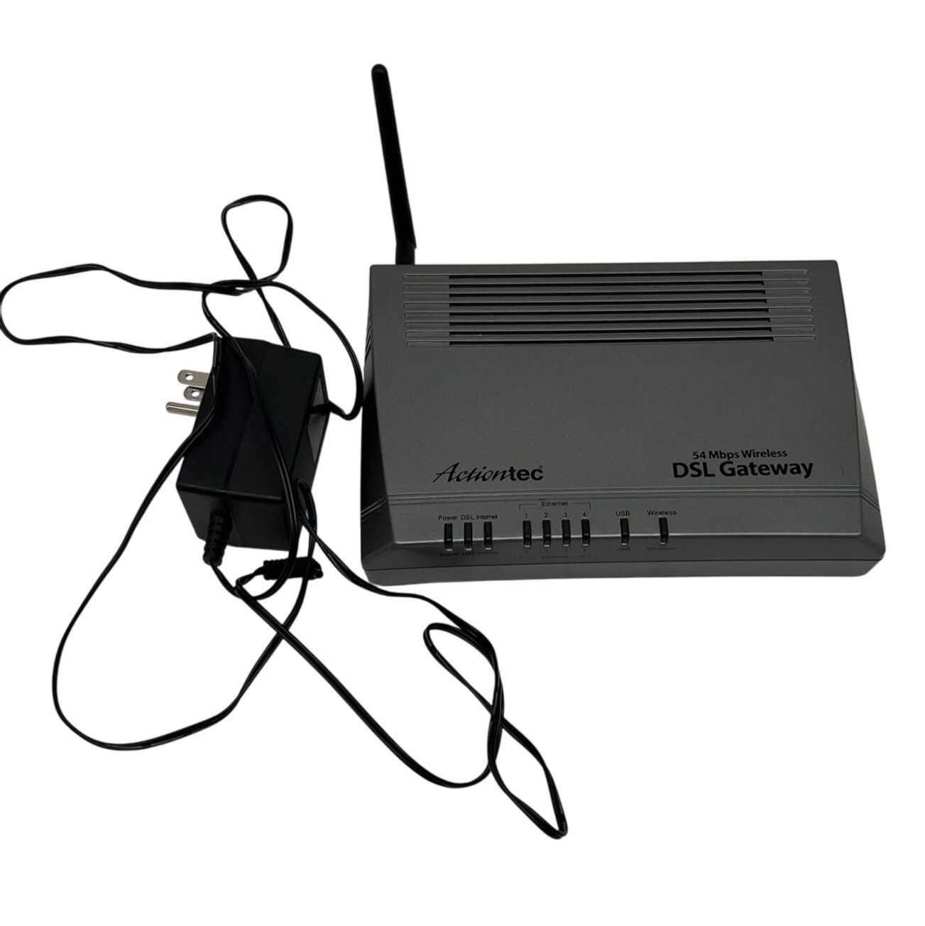 Actiontec GT704-WG Wireless-G DSL Gateway Mode Router With Power Adapter