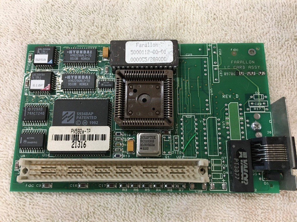 Farallon LC Card PN592a-TP ethernet card