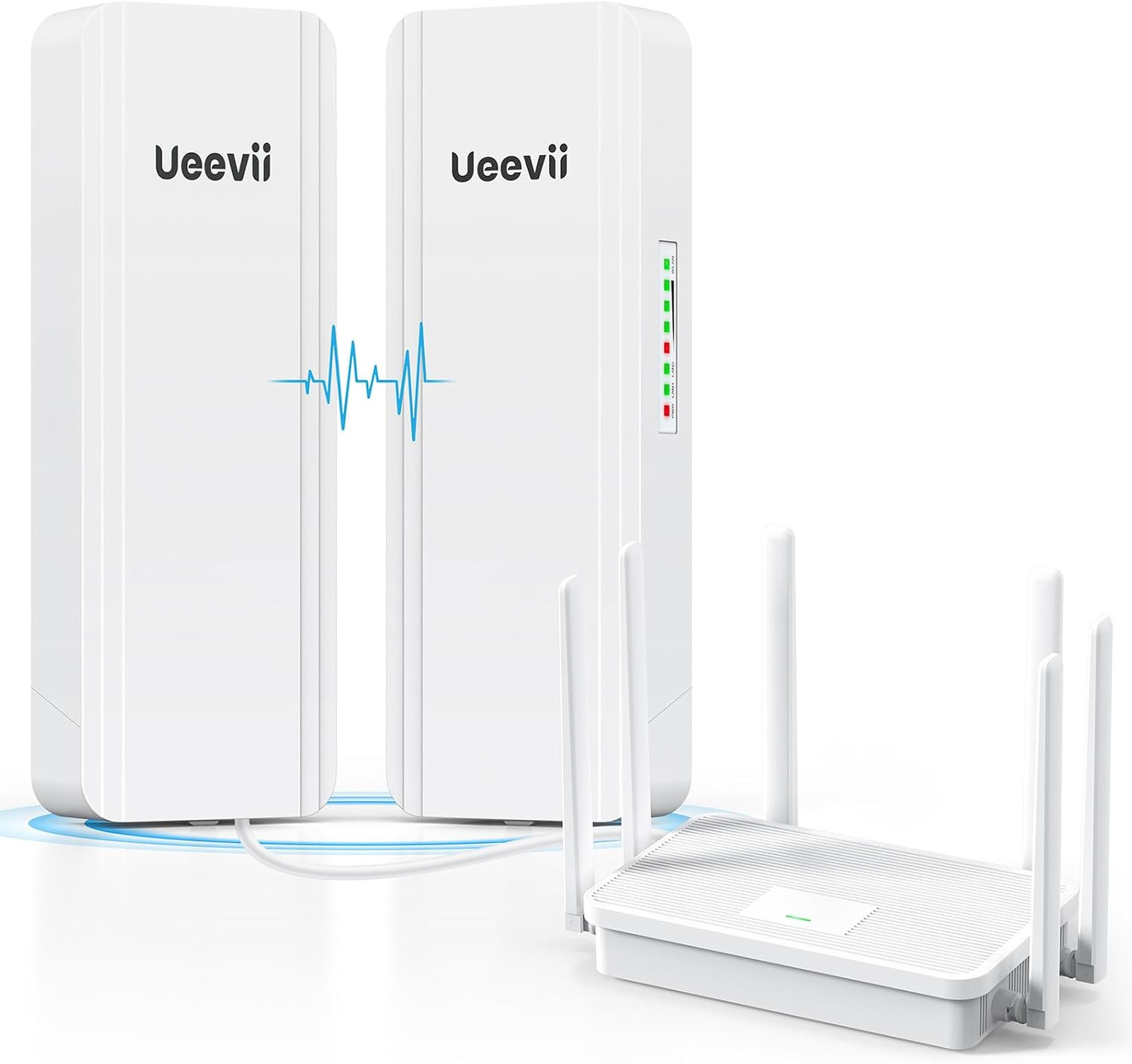 Dual-Band Gigabit Wireless Bridge Router Kit CPE5824WR | 2.4G 5.8G WiFi Bridge