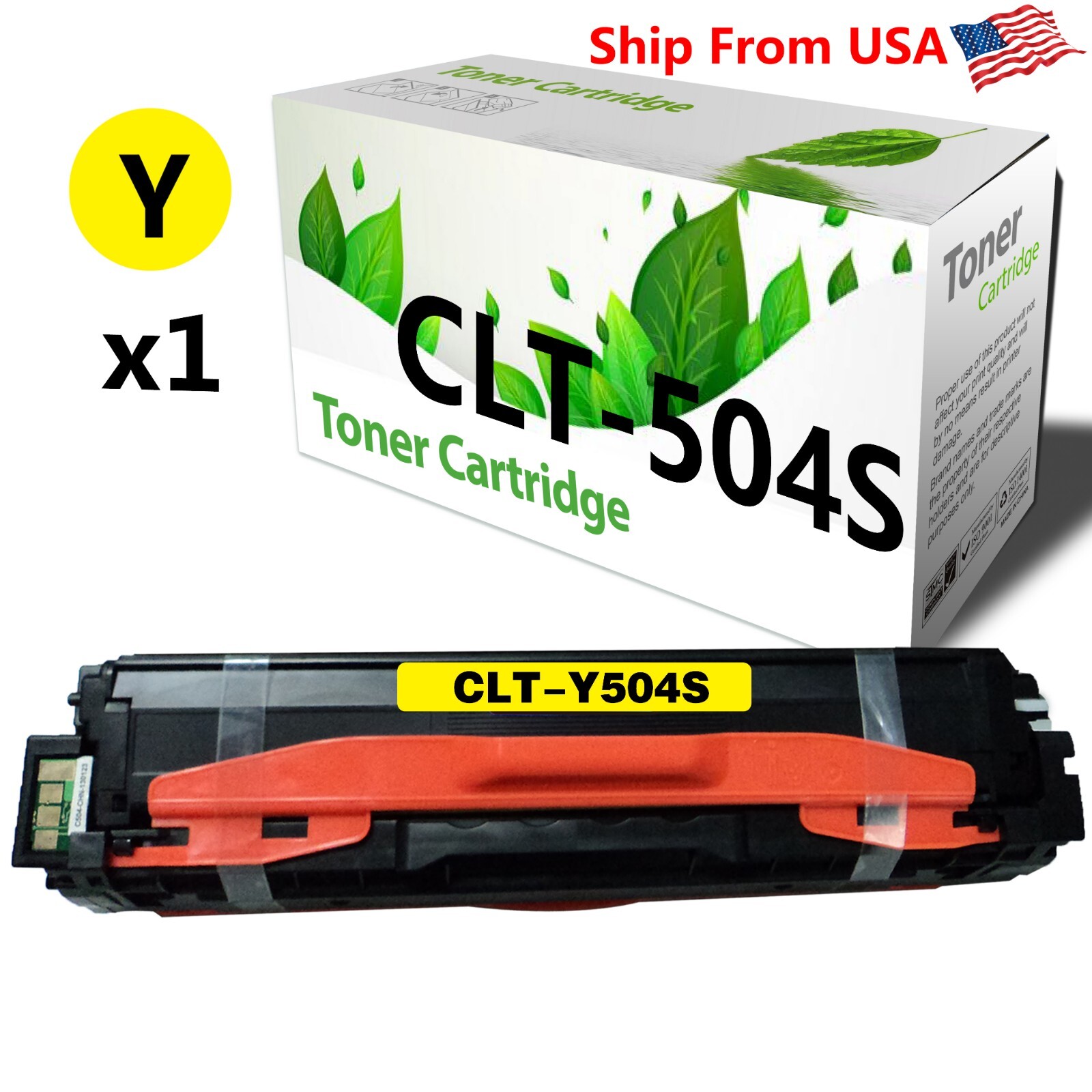 1-Pack CLT-504S 504S Yellow Toner Cartridge Fit For CLP-415N SL-1860FW Printer