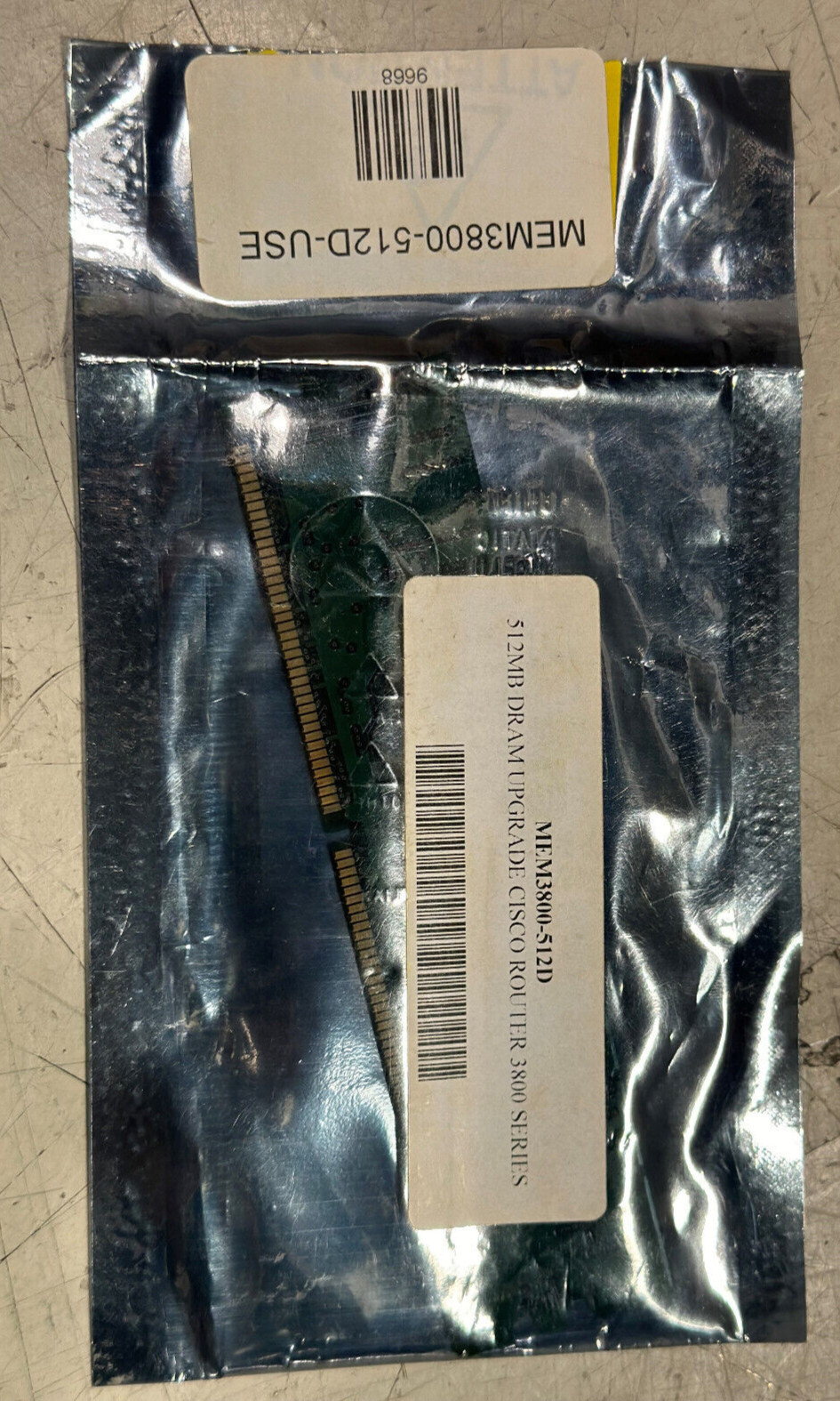 Cisco MEM3800-512D 512MB DRAM Upgrade Cisco Router 3800 Series