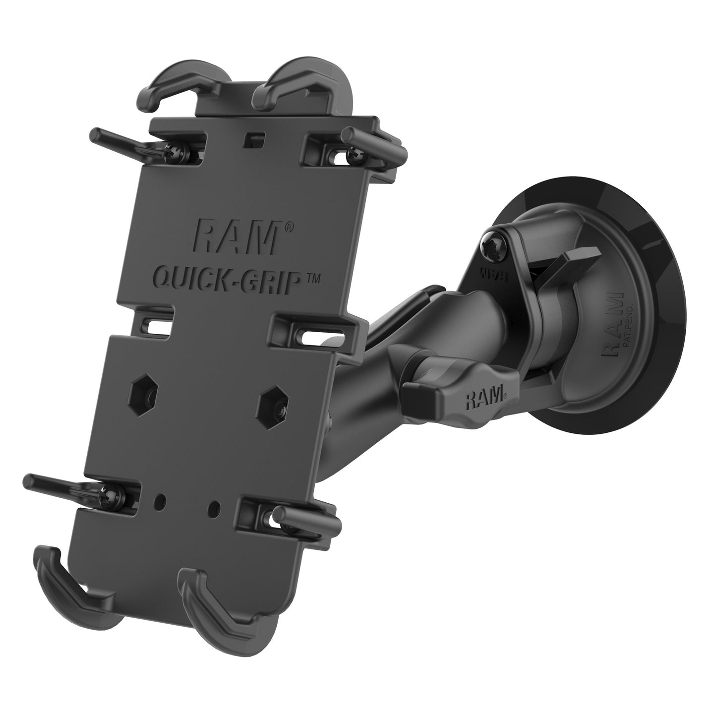 RAM-B-166-PD4U  RAM Quick-Grip XL Phone Mount with Twist-Lock...