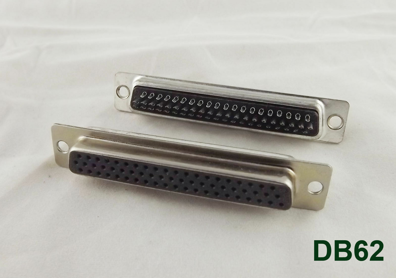 10x D-SUB 62 Pin DB62 Female Jack Solder Type Straight Adapter Connector 3 Rows