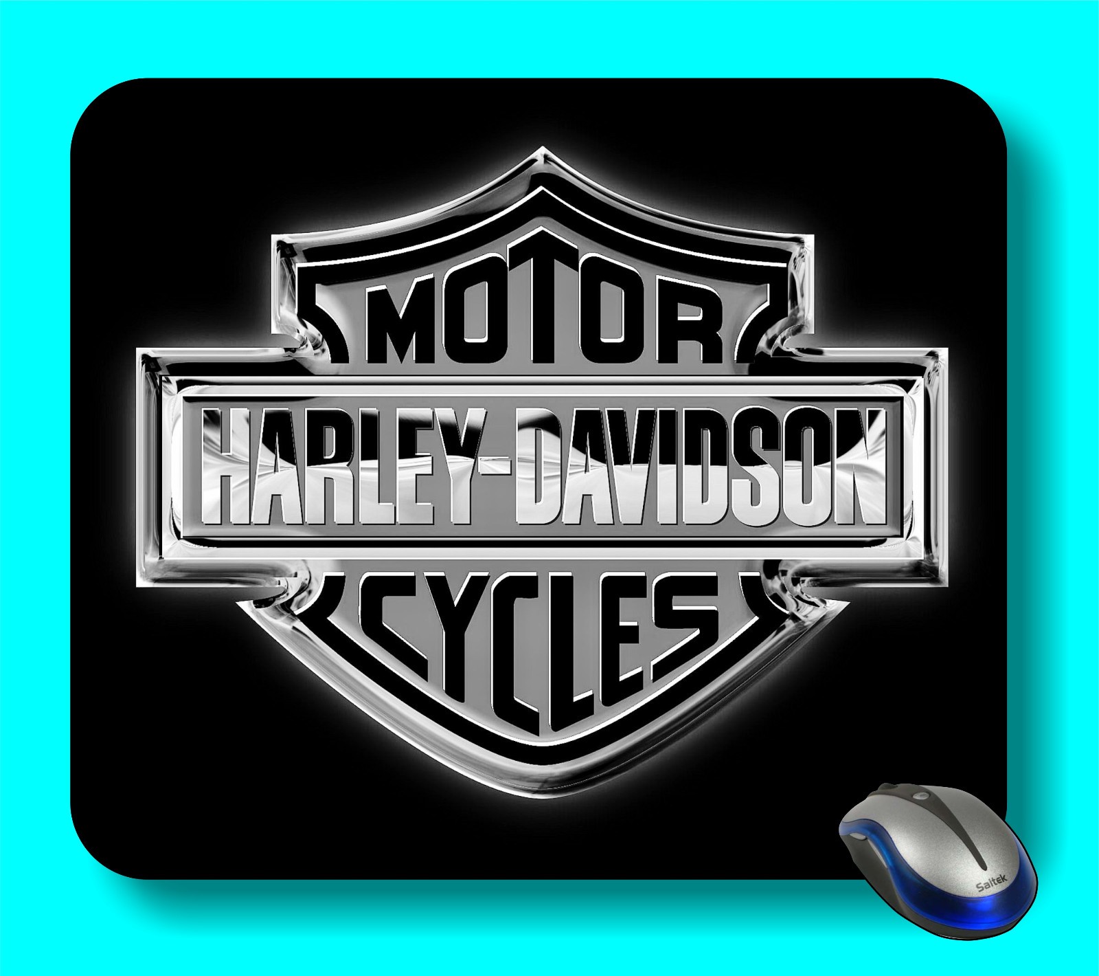 Harley Davidson Motorcycle Computer Mouse Pad Gift    ha02