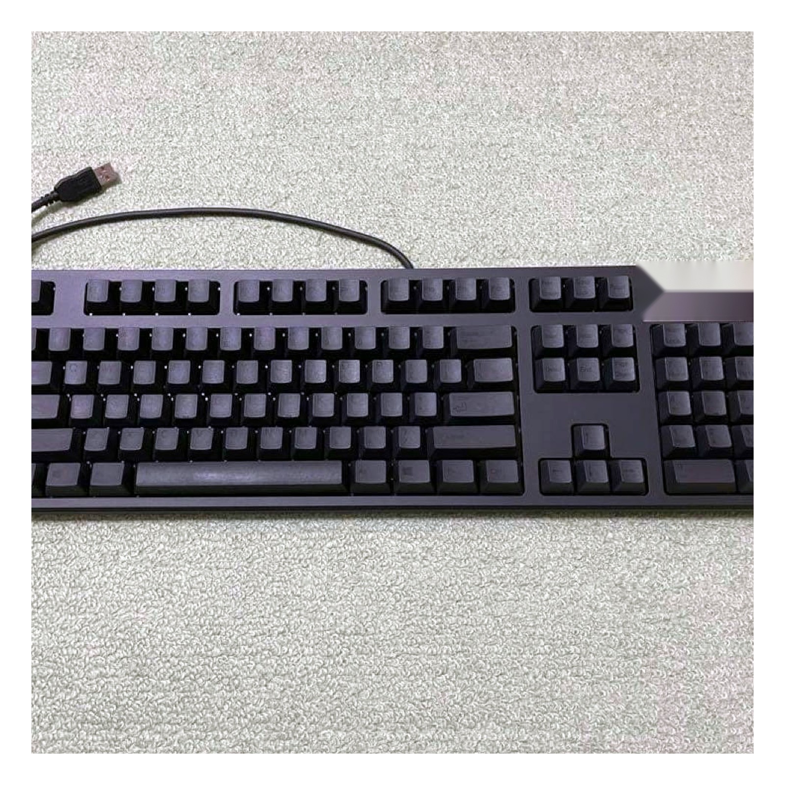 Topre REALFORCE R2-US3-BK Capacitive Mechanical Keyboard US Layout Wired USED